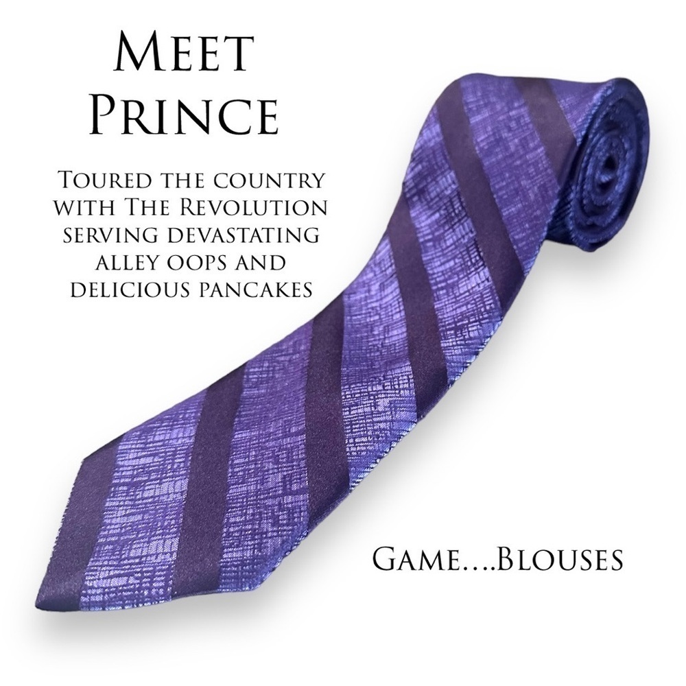 Apt.9 Men’s Purple Tie - aka Prince